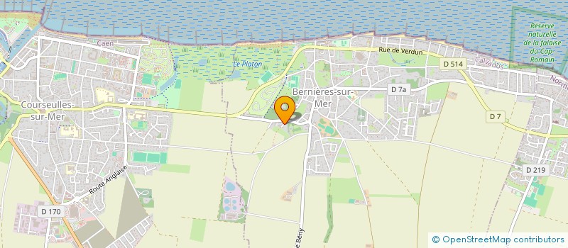 localisation de l'entreprise TGB  BERNIERES-SUR-MER