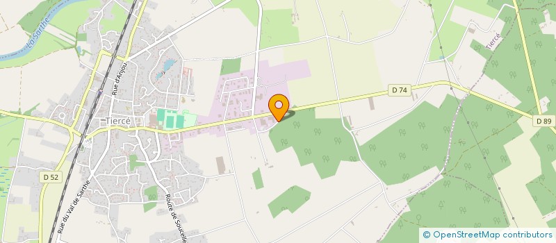 localisation de l'entreprise TGB  SCEAUX-D'ANJOU