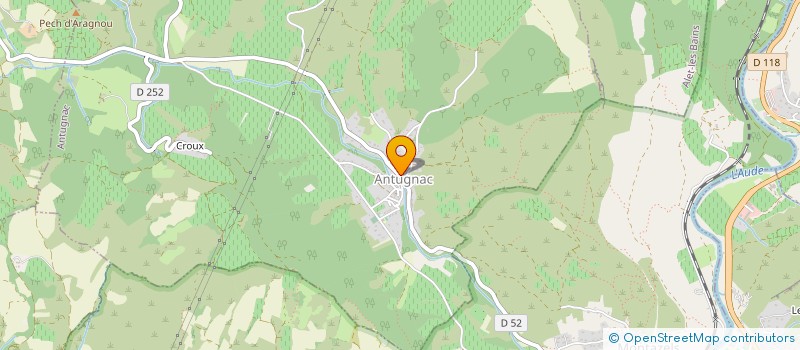 localisation de l'entreprise TGB RECORDS  ANTUGNAC