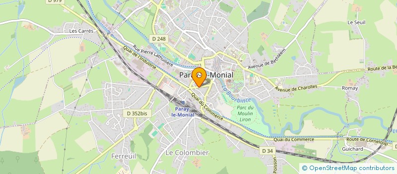 localisation de l'entreprise TGBT  PARAY-LE-MONIAL