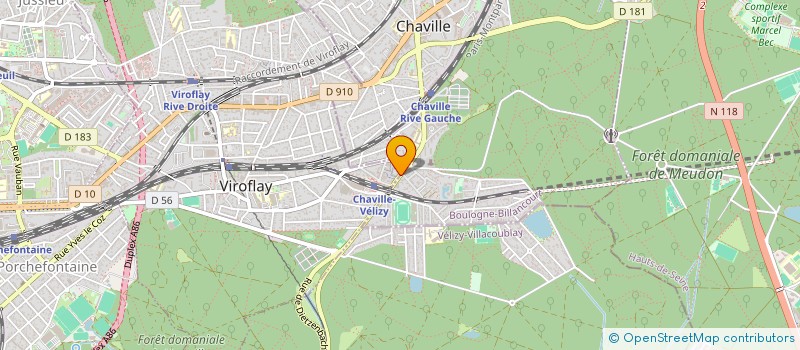 localisation de l'entreprise TGC 2M à VIROFLAY