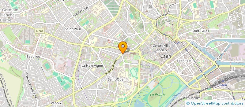 localisation de l'entreprise TGC à CAEN