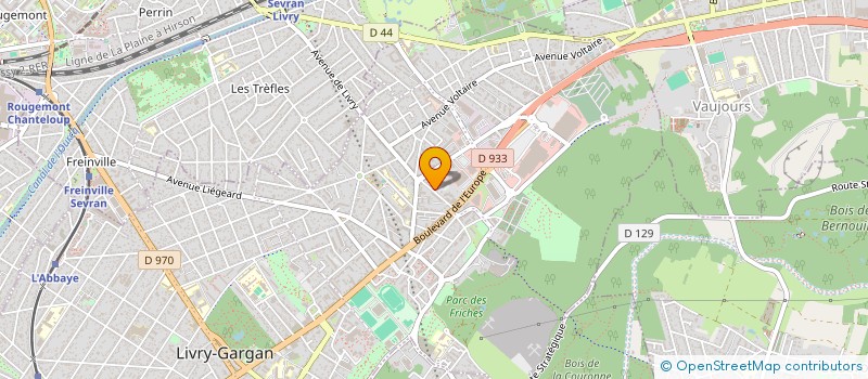 localisation de l'entreprise TGC FACADE  LIVRY-GARGAN