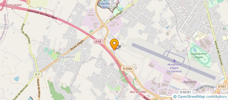 localisation de l'entreprise TGELEC CONCEPT à ESTILLAC