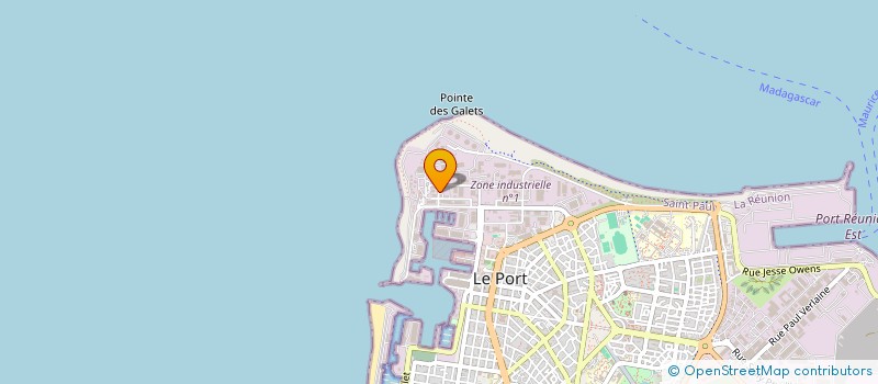 localisation de l'entreprise TGF à SAINT-DENIS