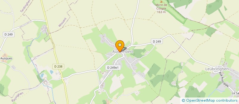 localisation de l'entreprise TGF  AUDEMBERT