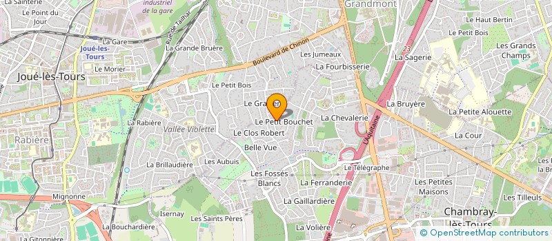 localisation de l'entreprise TGL  CHAMBRAY-LES-TOURS