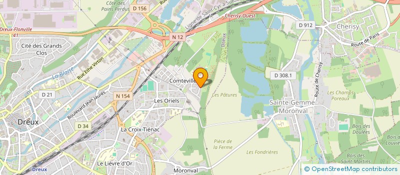localisation de l'entreprise TGL à DREUX