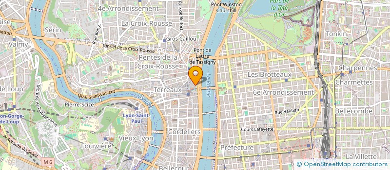 localisation de l'entreprise TGL GROUP à LYON