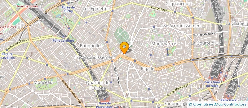 localisation de l'entreprise TGM  PARIS