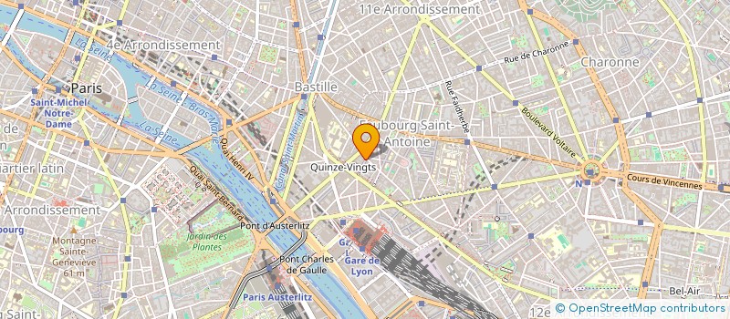 localisation de l'entreprise TGM  PARIS