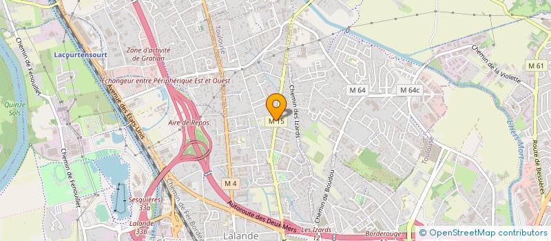 localisation de l'entreprise TGM à TOULOUSE