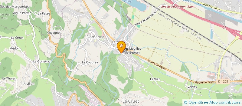 localisation de l'entreprise TGM à DOMANCY