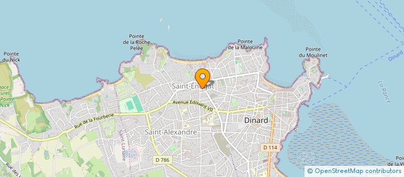 localisation de l'entreprise TGM à DINARD