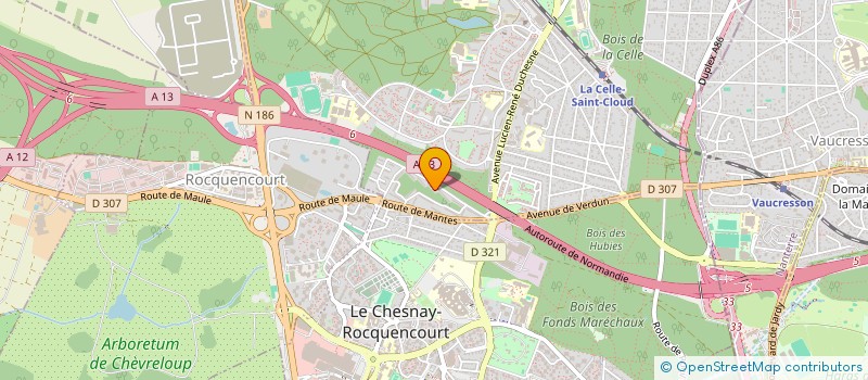 localisation de l'entreprise TGM CCONSEIL  LA CELLE-SAINT-CLOUD