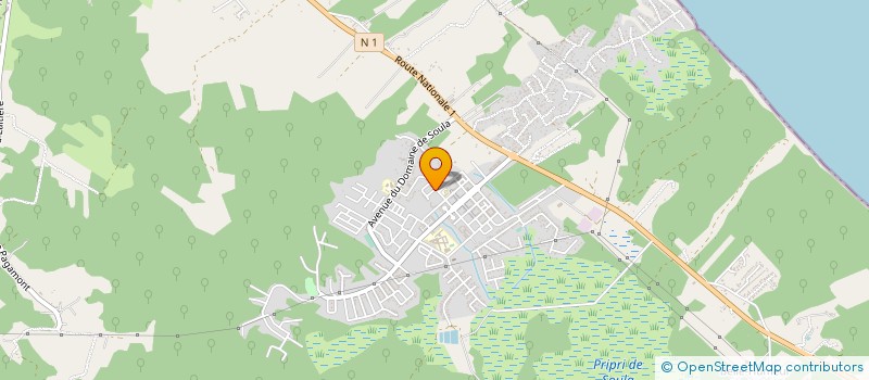 localisation de l'entreprise TGM GROUPE à MACOURIA