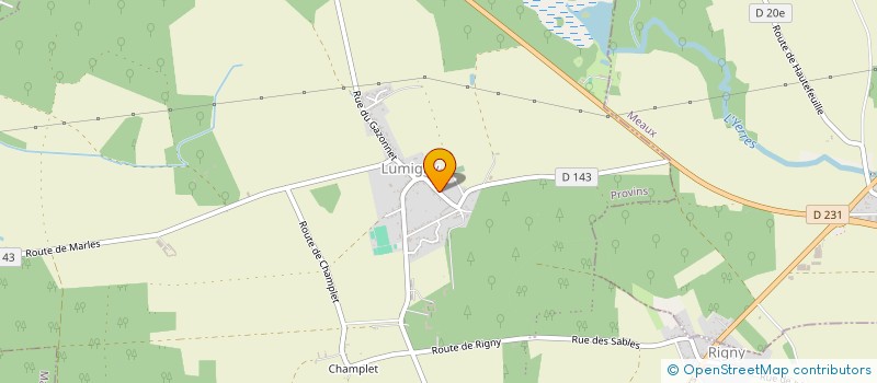 localisation de l'entreprise TGM SECURITE PRIVEE à LUMIGNY-NESLES-ORMEAUX