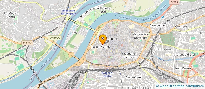 localisation de l'entreprise TGMA à AVIGNON