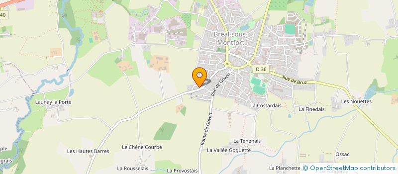 localisation de l'entreprise TGMJ IMMO  BREAL-SOUS-MONTFORT