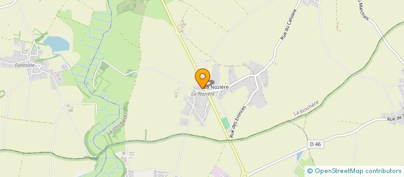 localisation de l'entreprise TGML85  LA JONCHERE