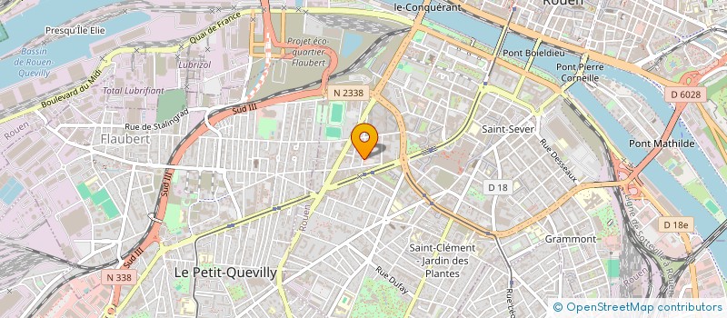 localisation de l'entreprise TGN à ROUEN