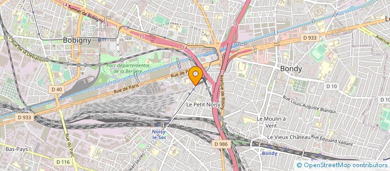 localisation de l'entreprise TGNI à NOISY-LE-SEC