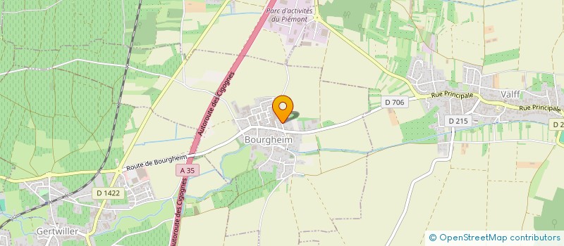 localisation de l'entreprise TGO  BOURGHEIM