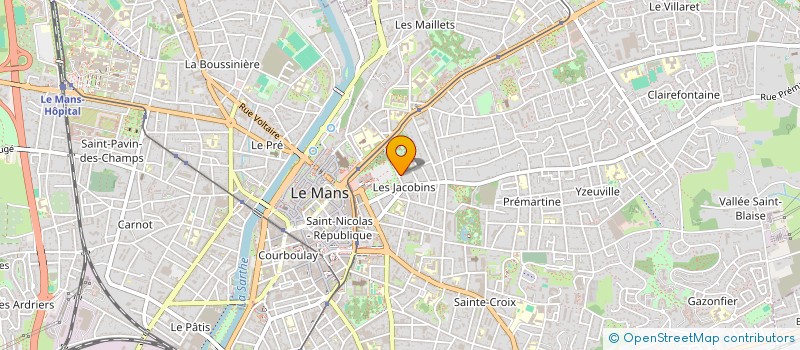 localisation de l'entreprise TGO  LE MANS