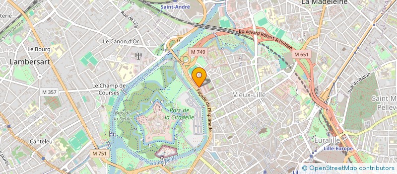 localisation de l'entreprise TGO INVEST à LILLE