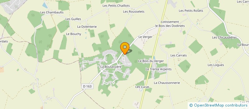 localisation de l'entreprise TGP COURSES à CHUELLES