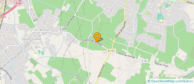 localisation de l'entreprise TGP JL  SAINT-LOUBES