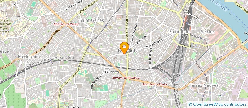 localisation de l'entreprise TGPI  BORDEAUX