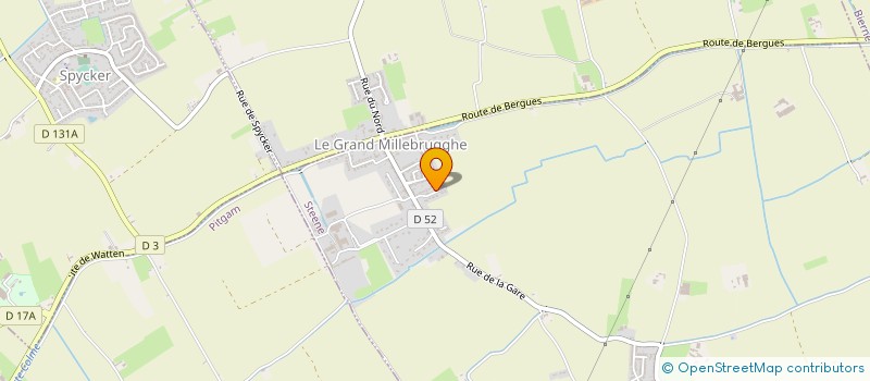 localisation de l'entreprise TGR à STEENE