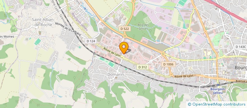 localisation de l'entreprise TGRC S à BOURGOIN-JALLIEU