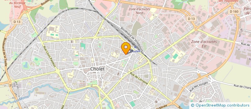 localisation de l'entreprise TGRG PATRIMOINE à CHOLET