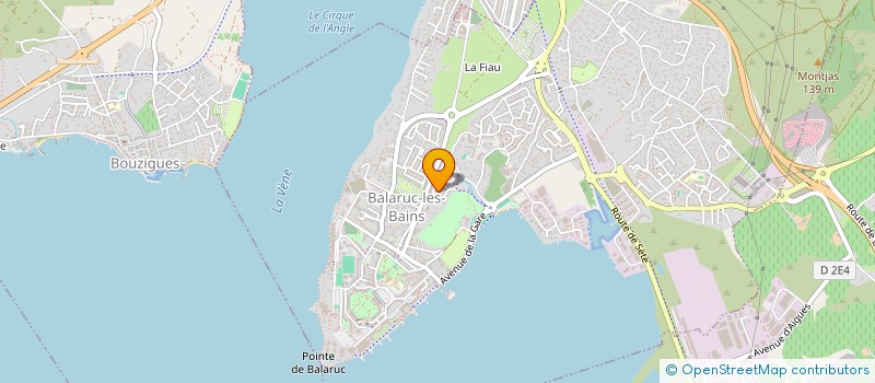 localisation de l'entreprise TGRS  BALARUC-LES-BAINS