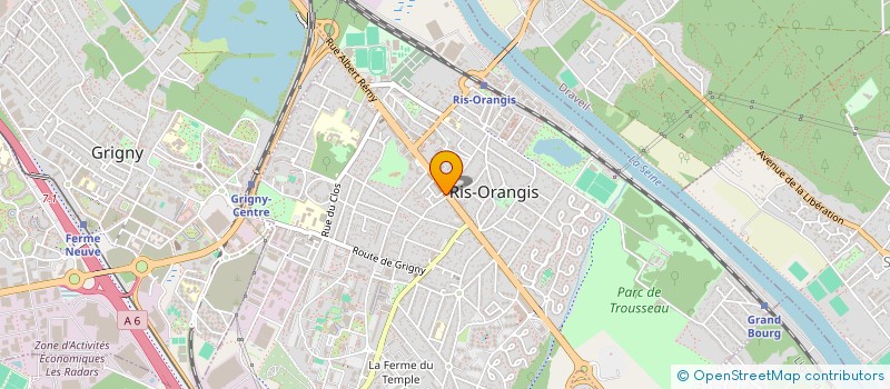 localisation de l'entreprise TGS à SAINT-DENIS