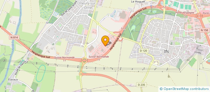 localisation de l'entreprise TGS AUTOMATION à FLEURY-SUR-ORNE