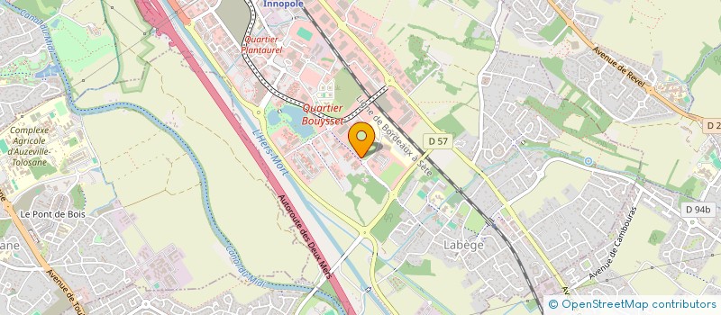 localisation de l'entreprise TGS EVENEMENTS à LABEGE