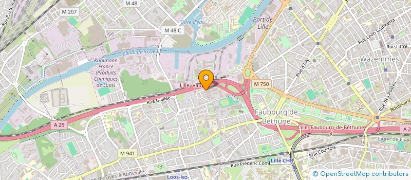 localisation de l'entreprise TGS IMMO à LILLE