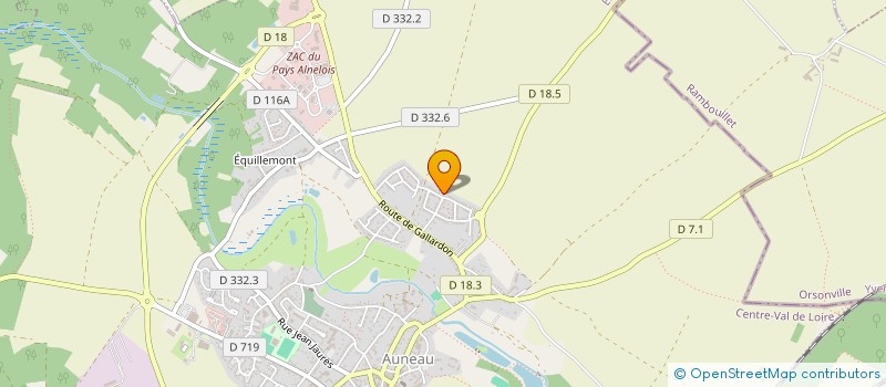 localisation de l'entreprise TGSAM à AUNEAU-BLEURY-SAINT-SYMPHORIEN