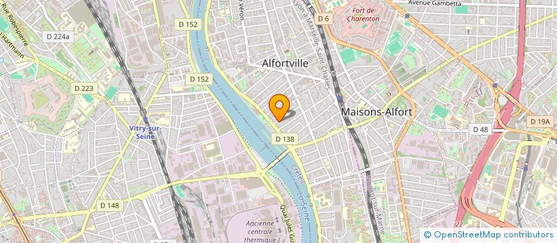 localisation de l'entreprise TGSL 1 à ALFORTVILLE