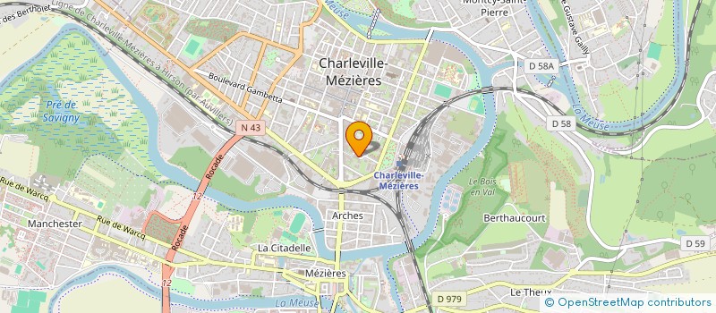 localisation de l'entreprise TGT  CHARLEVILLE-MEZIERES