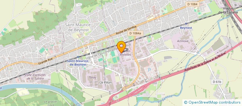 localisation de l'entreprise TGT INVEST à BEYNOST