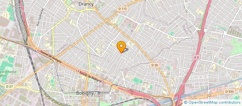 localisation de l'entreprise TGV BATIMENT  DRANCY