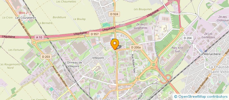 localisation de l'entreprise TGVH 41  BLOIS