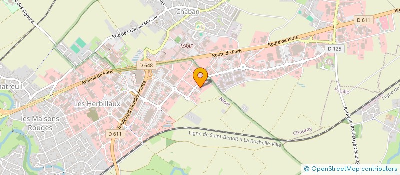 localisation de l'entreprise TGVINS  NIORT