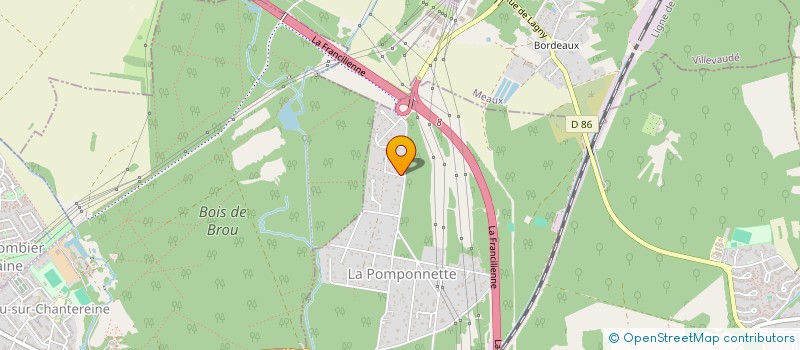 localisation de l'entreprise TGVN à POMPONNE