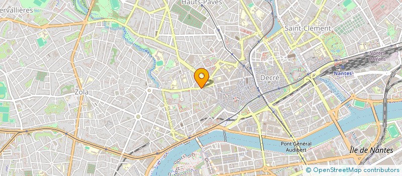 localisation de l'entreprise TGZR à NANTES