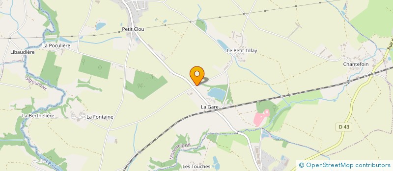 localisation de l'entreprise TH  MONSIREIGNE